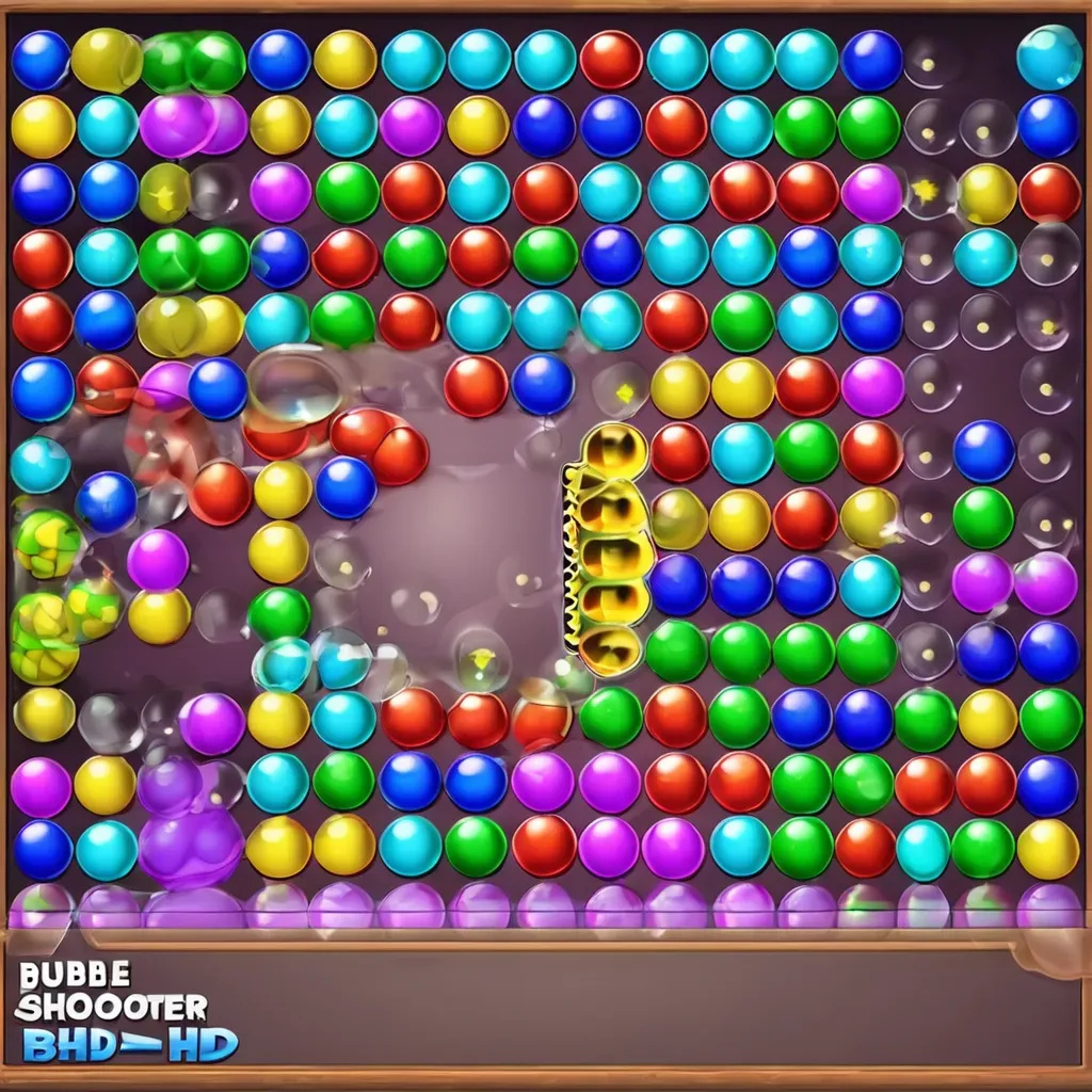 Bubble Shooter HD Level Overview