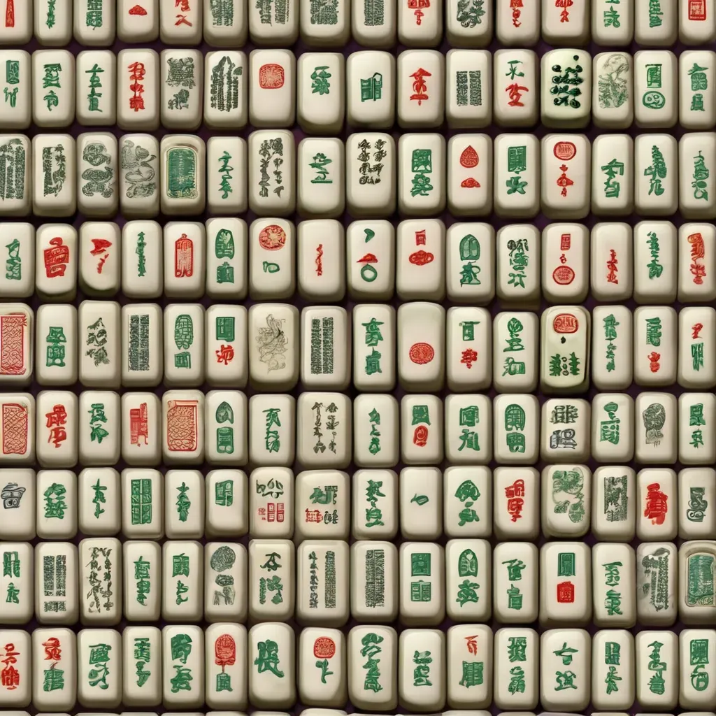 Mahjong Steine