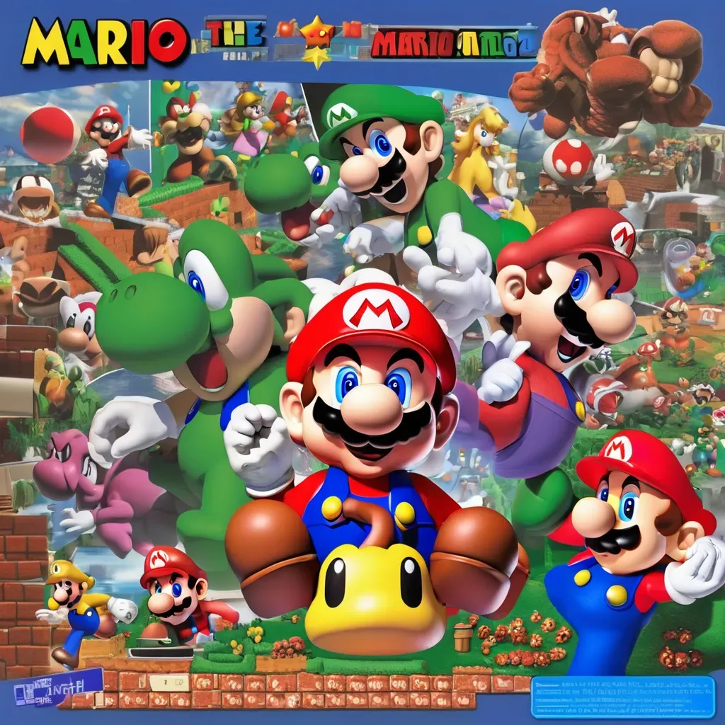 Montage von Mario